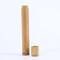 Bamboo Toothbrush Novelty Wooden Teeth Brush Soft-bristle Bamboo Fiber Wooden Handle Bamboo Tube Charcoal Set