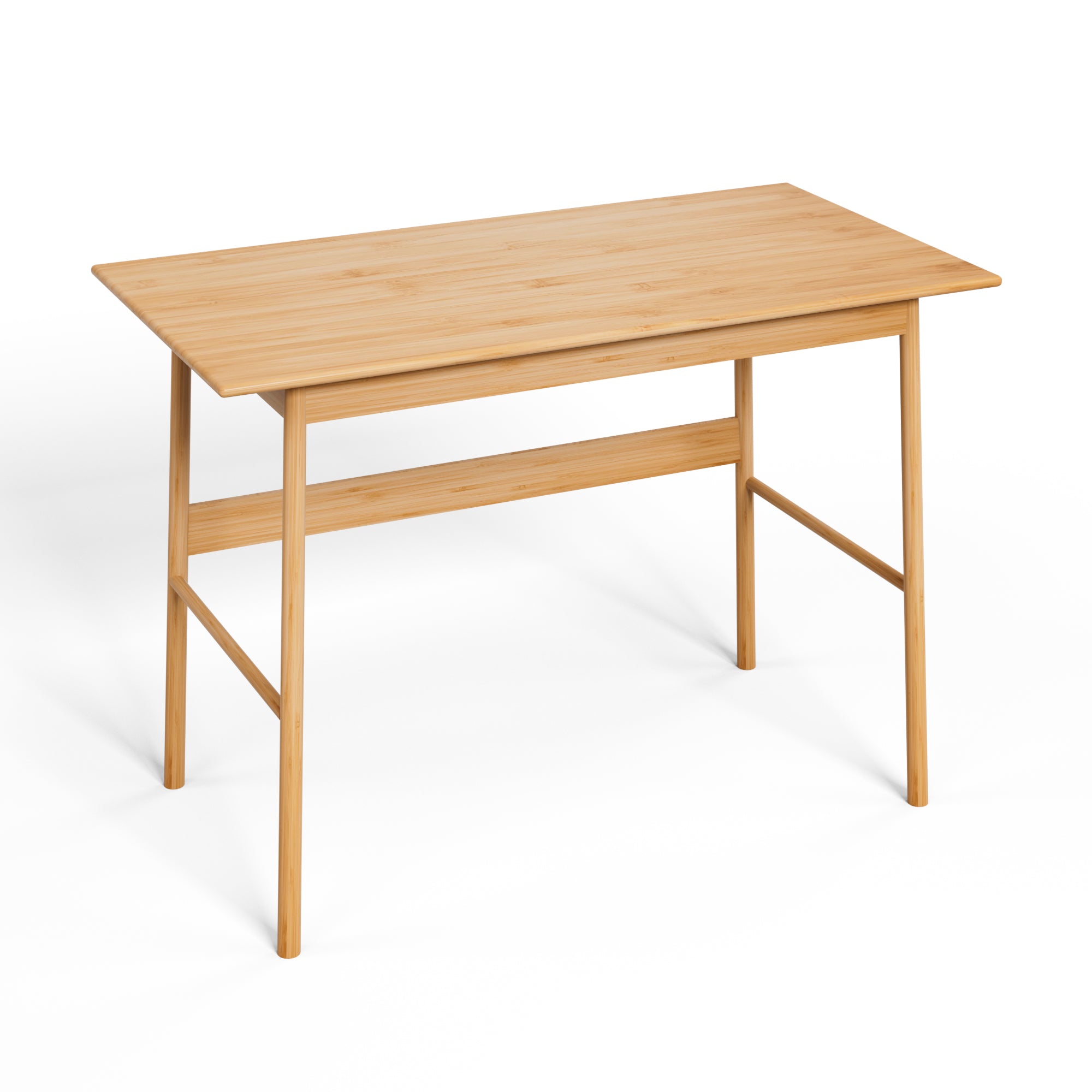 New Design Computer Desk, Bamboo Writing Desk, Modern Simple Work Desk For Home Office, Gaming Desk Study Table